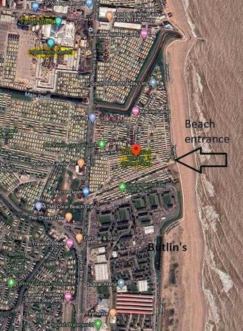 אינגולדמלס Beachside Caravan, Family-Friendly, Wifi מראה חיצוני תמונה